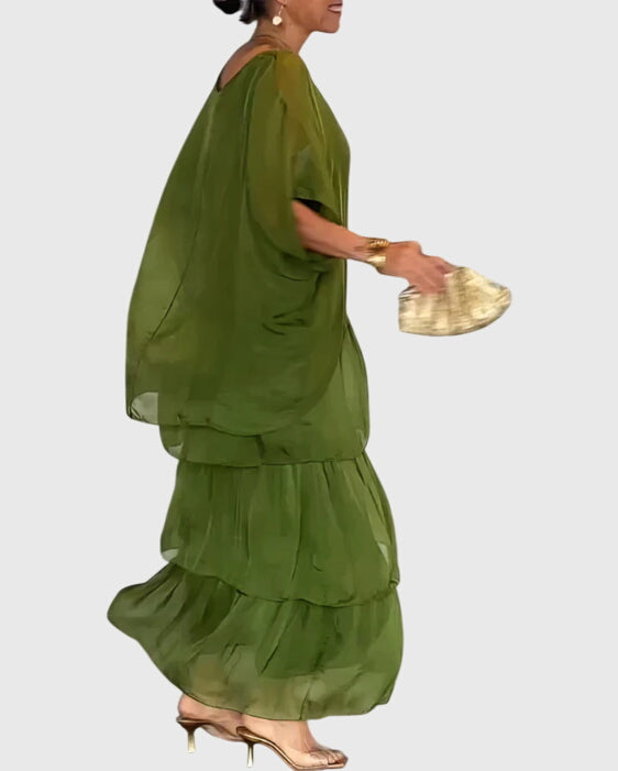 Clara | Long and Flowing Elegant Dress