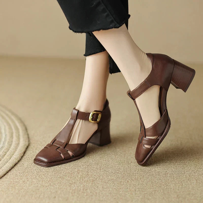 Clara | Square Toe Sandals