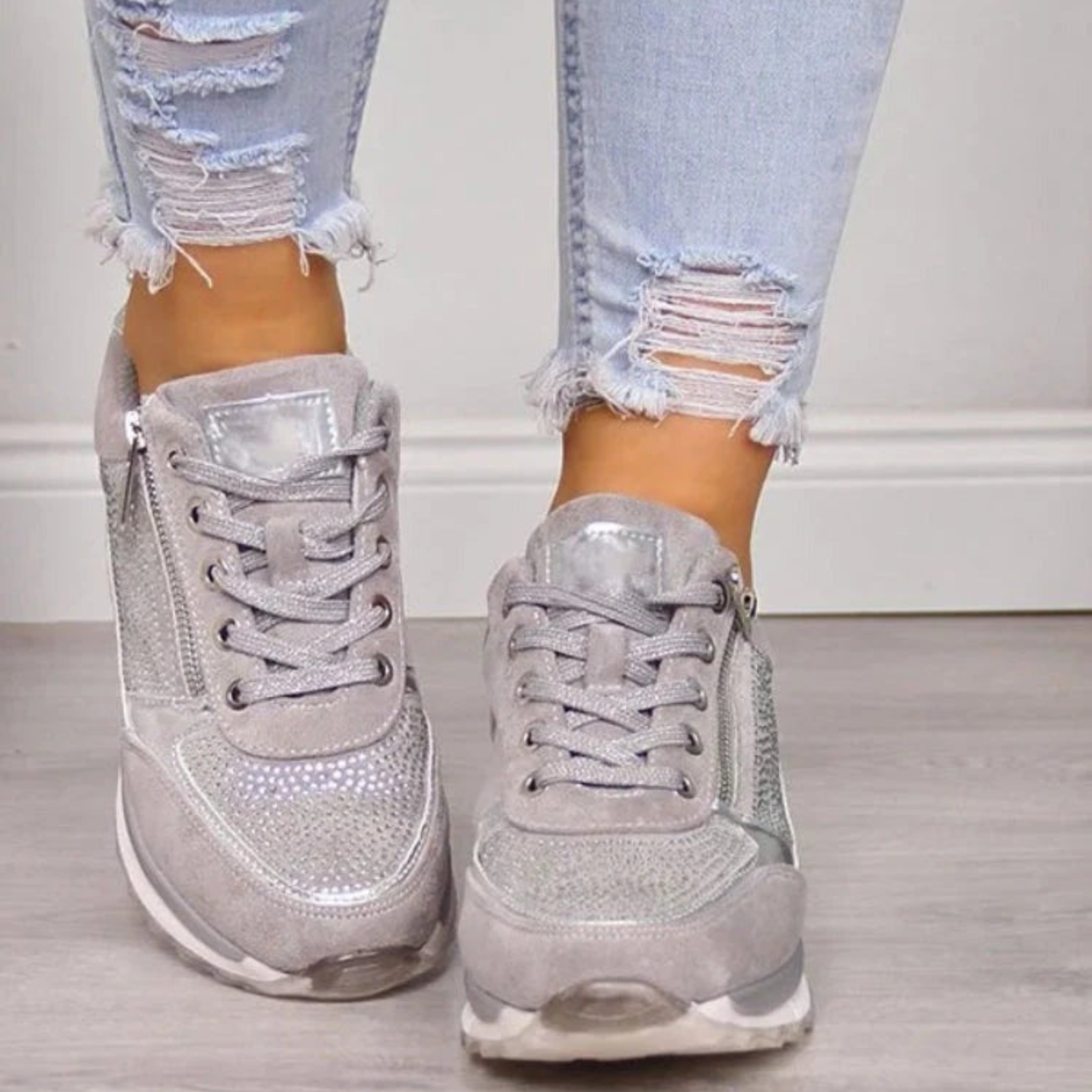 Eleonora™ - Ortopædiske sko med lynlås