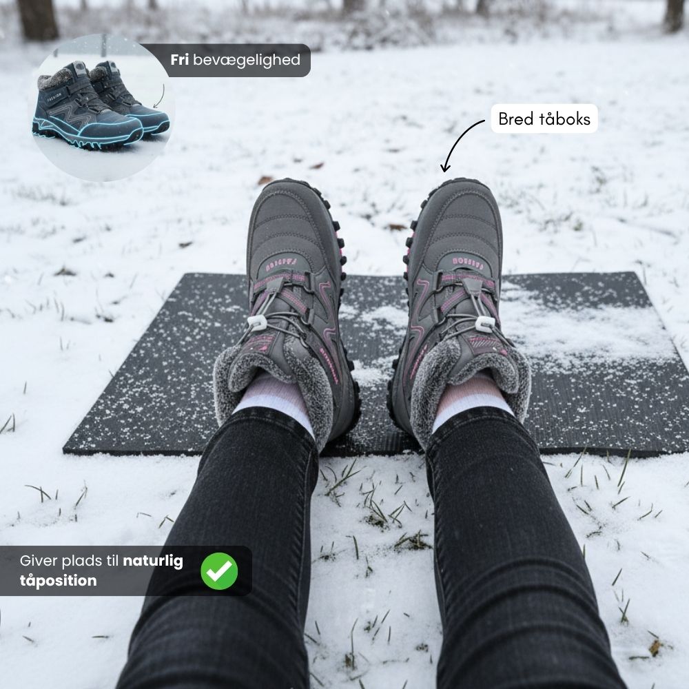 Vinterstøvler – skridsikker sål