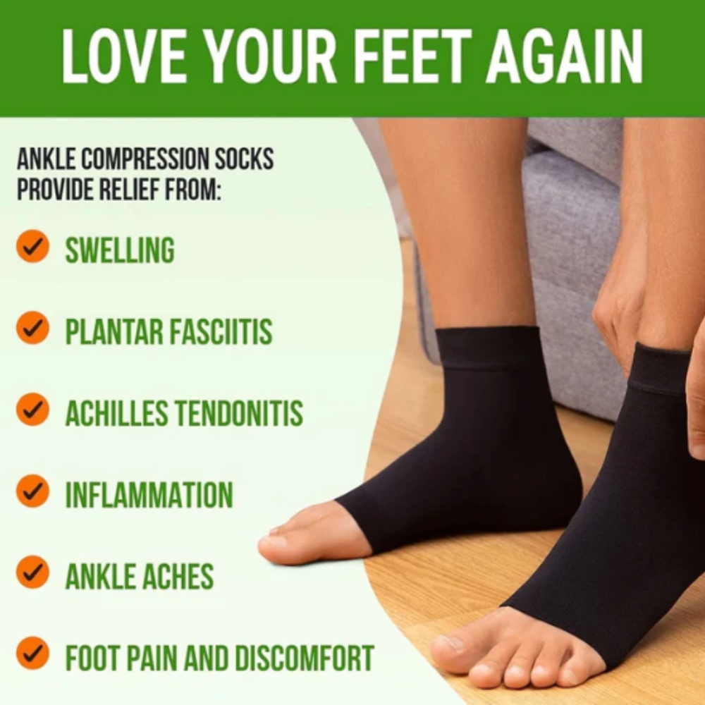 LÉON™ Compression Socks (Open-Toe)