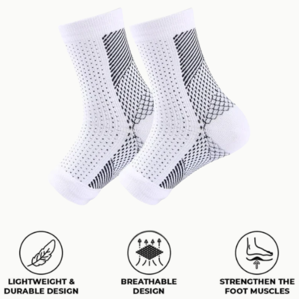 LÉON™ Compression Socks (Open-Toe)