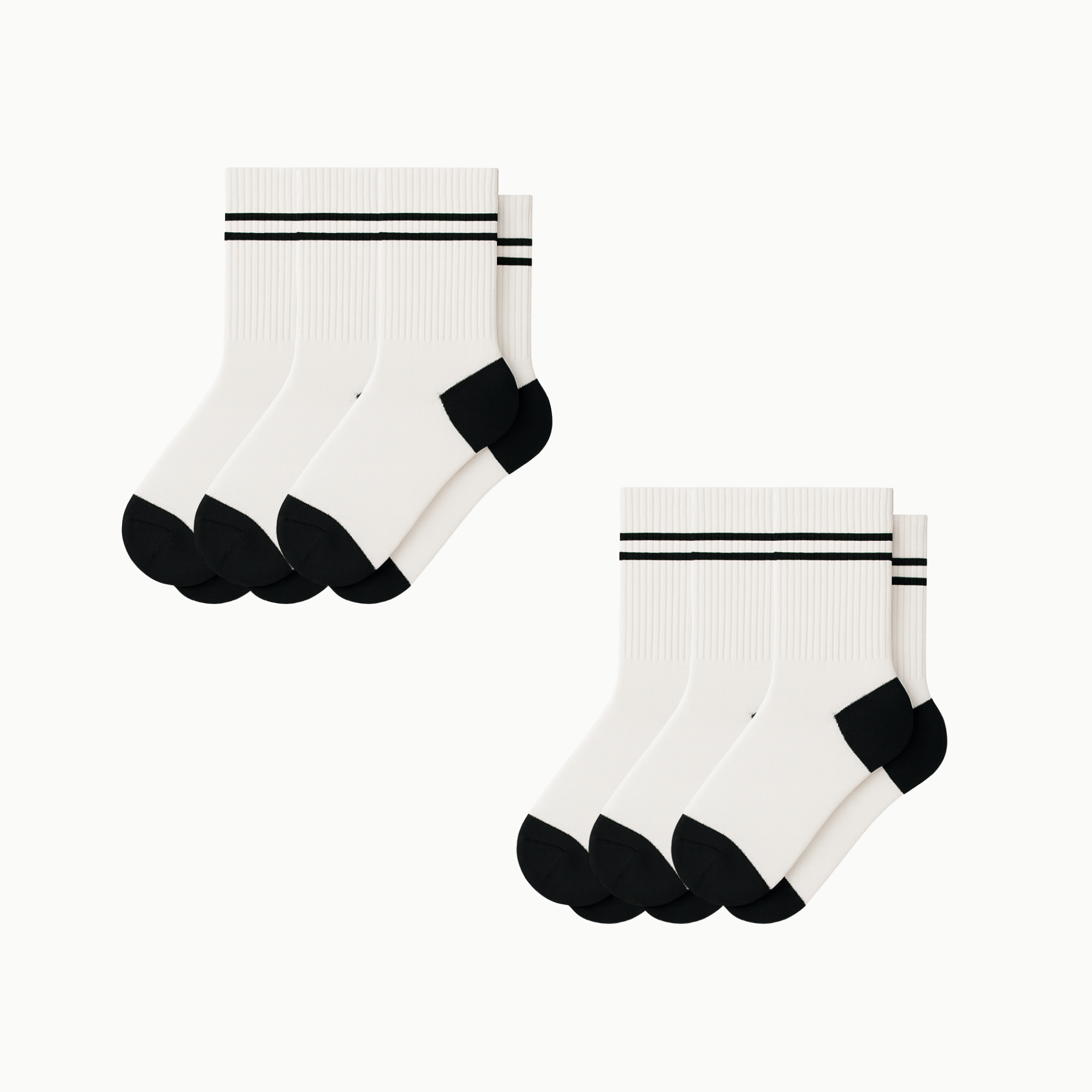 LÉON™ Originals Half-Calf Socks 6-Pack