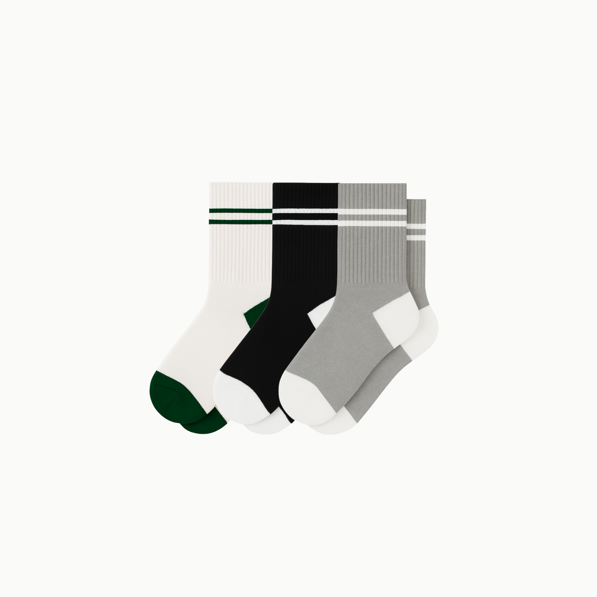 LÉON™ Originals Half-Calf Socks 3-Pack