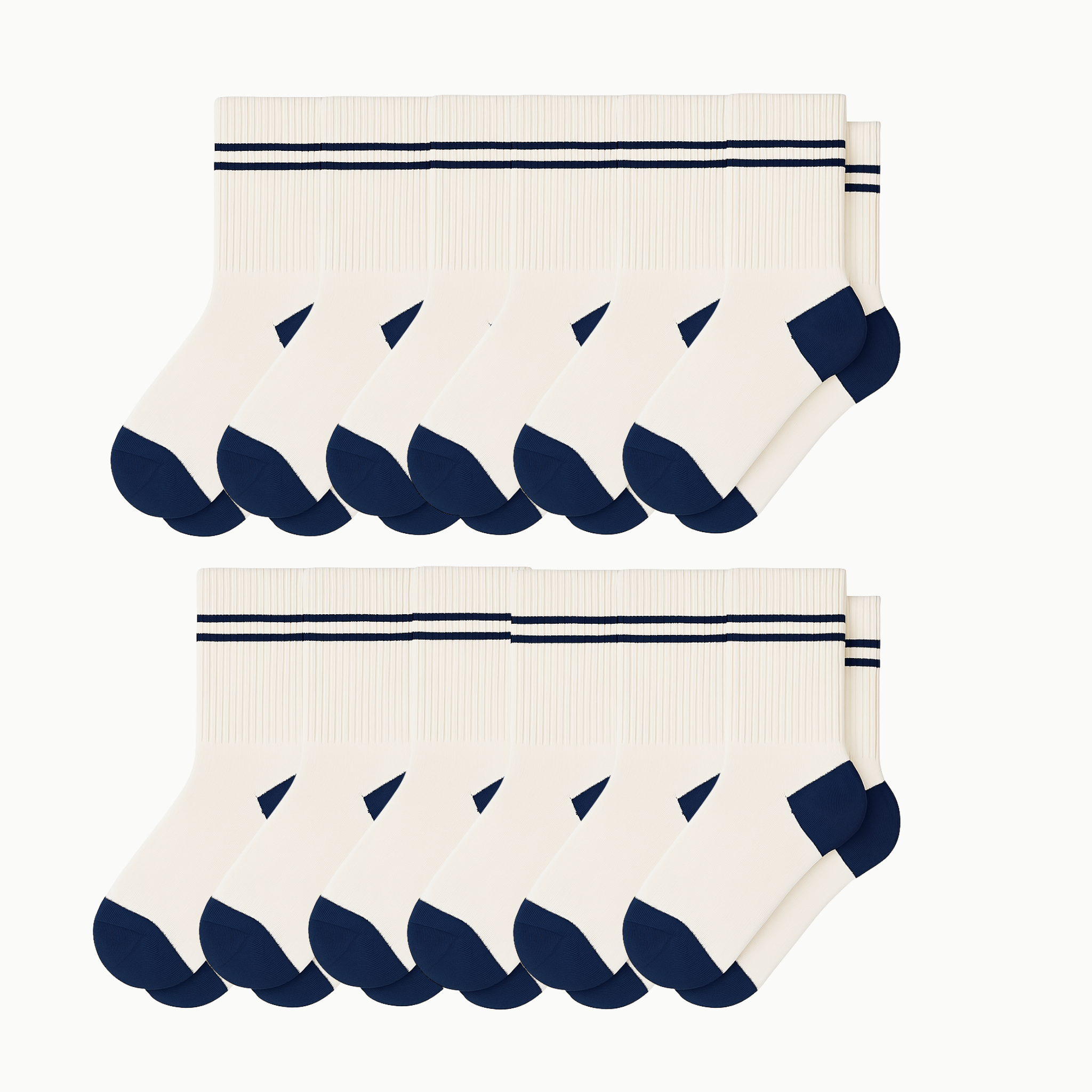 LÉON™ Originals Half-Calf Socks 12-Pack