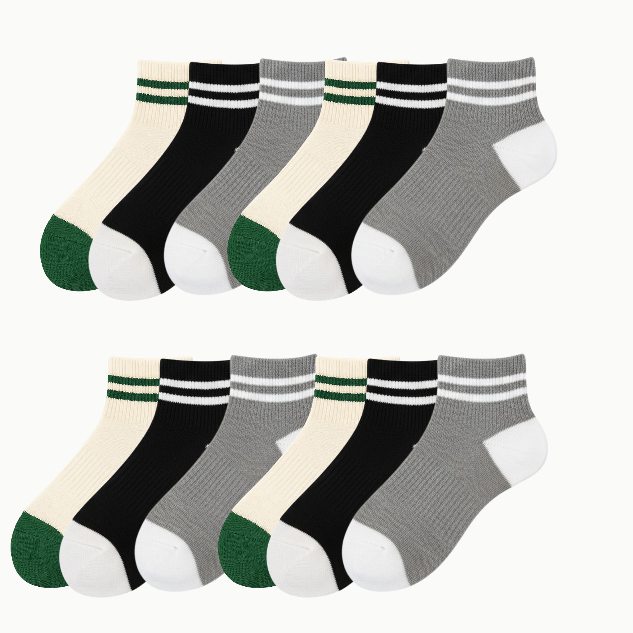 LÉON™ Originals Ankle Socks 12-Pack