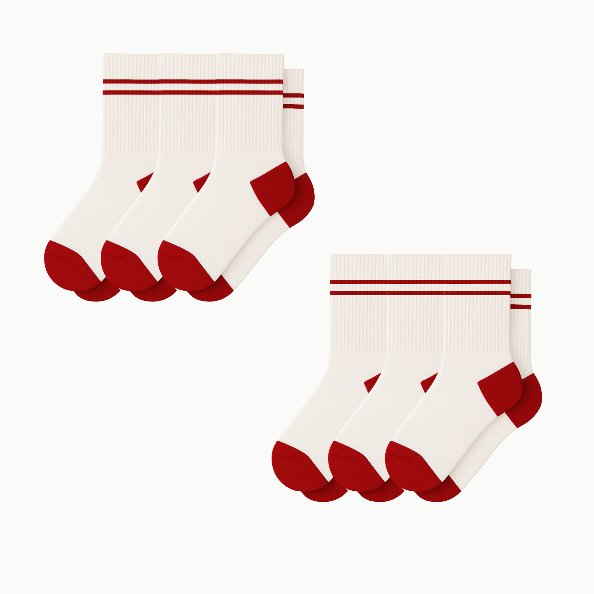 LÉON™ Originals Half-Calf Socks 6-Pack