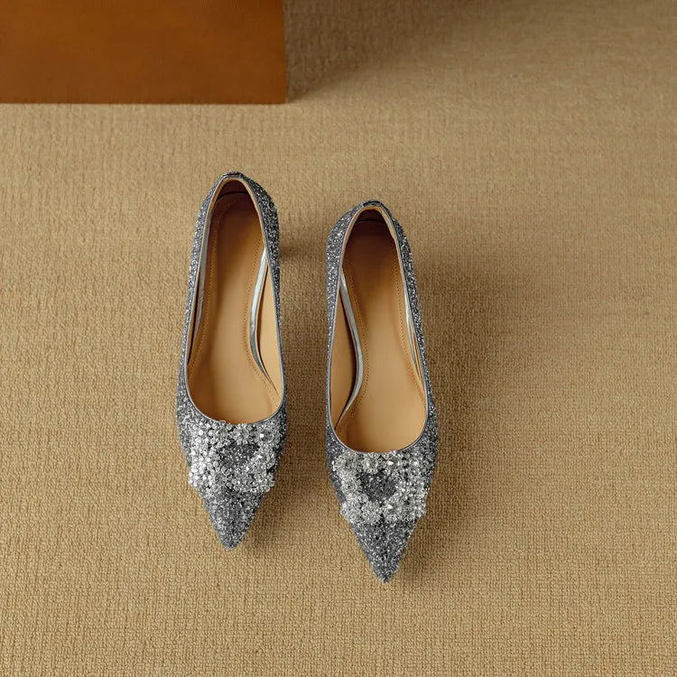 Clara | Gloria Glitter Pumps