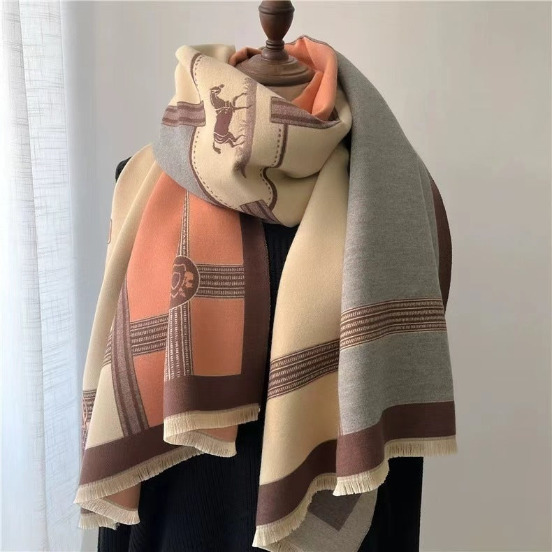 Elegant and Warm Cashmere Scarf