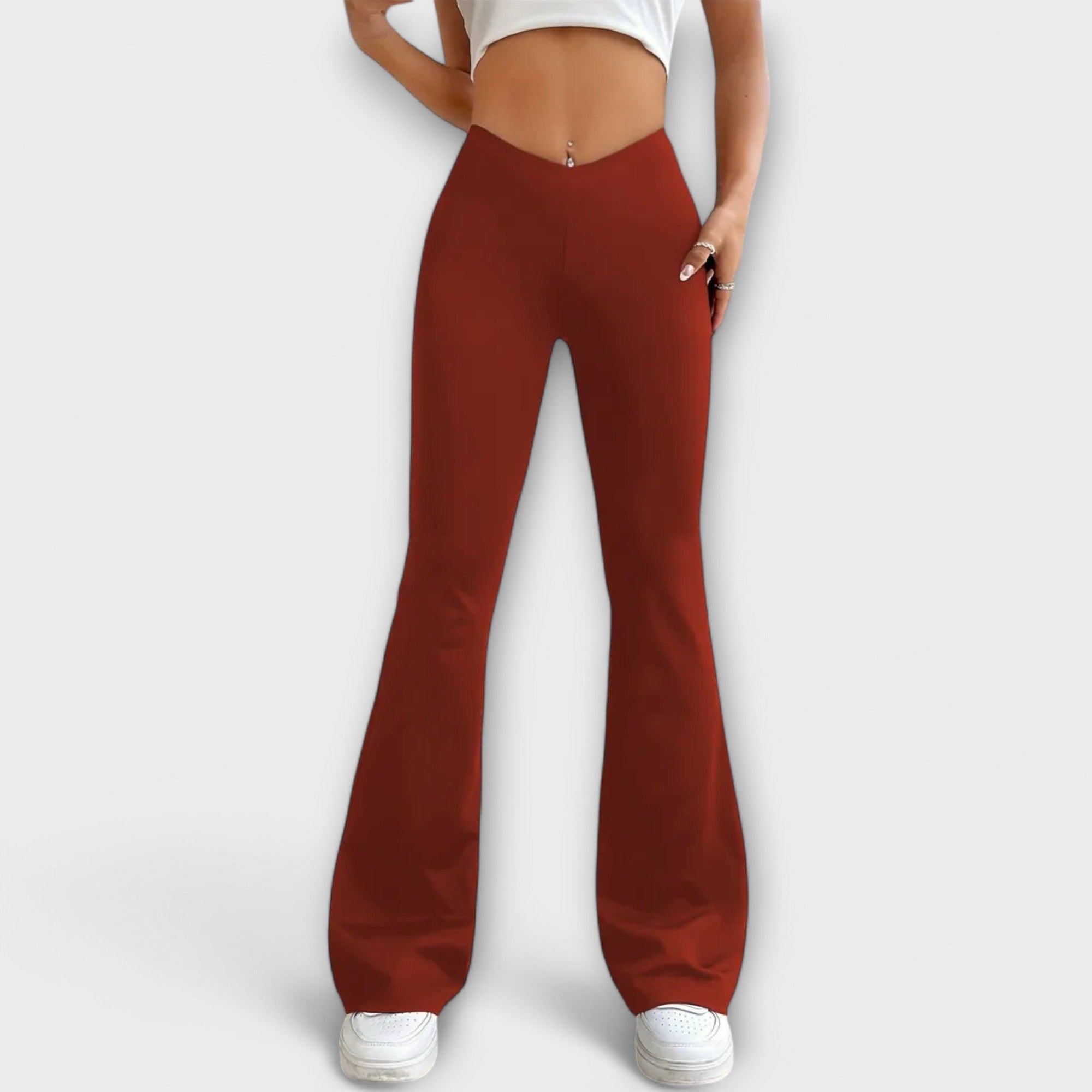 Clara | Relaxed Pants with Flared Leg