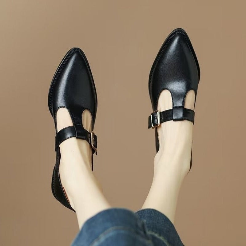 Clara | Aurenza Buckle Shoes