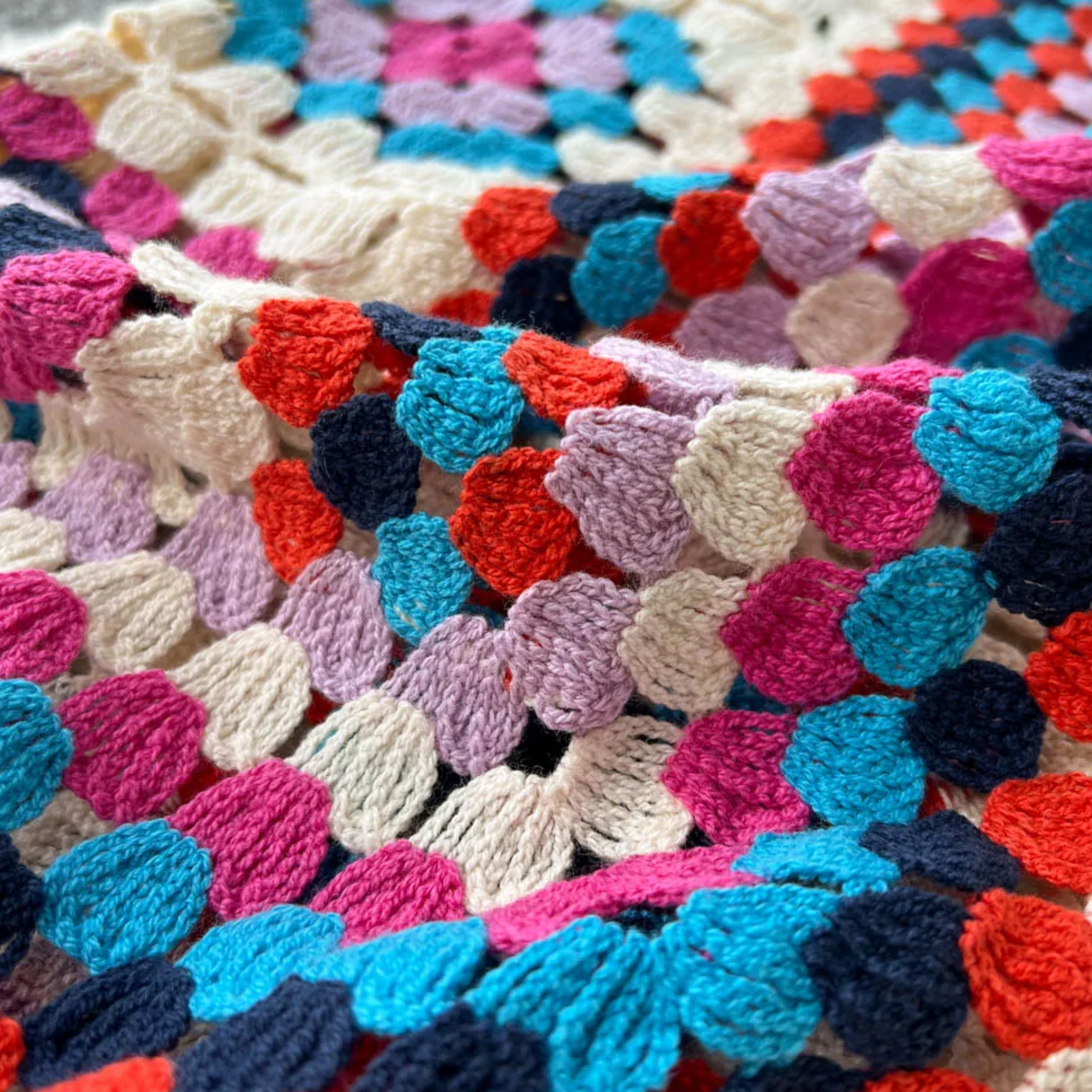 Silvia™ - Farverig strikket cardigan