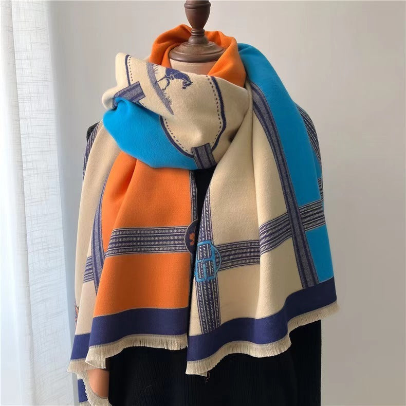 Elegant and Warm Cashmere Scarf