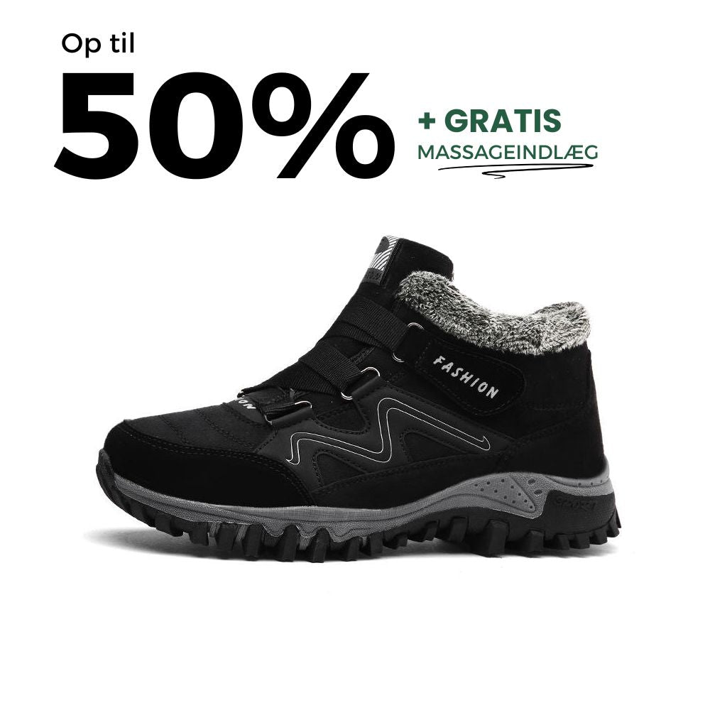 Vinterstøvler – skridsikker sål