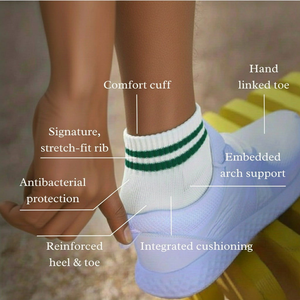 LÉON™ Originals Ankle Socks 3-Pack