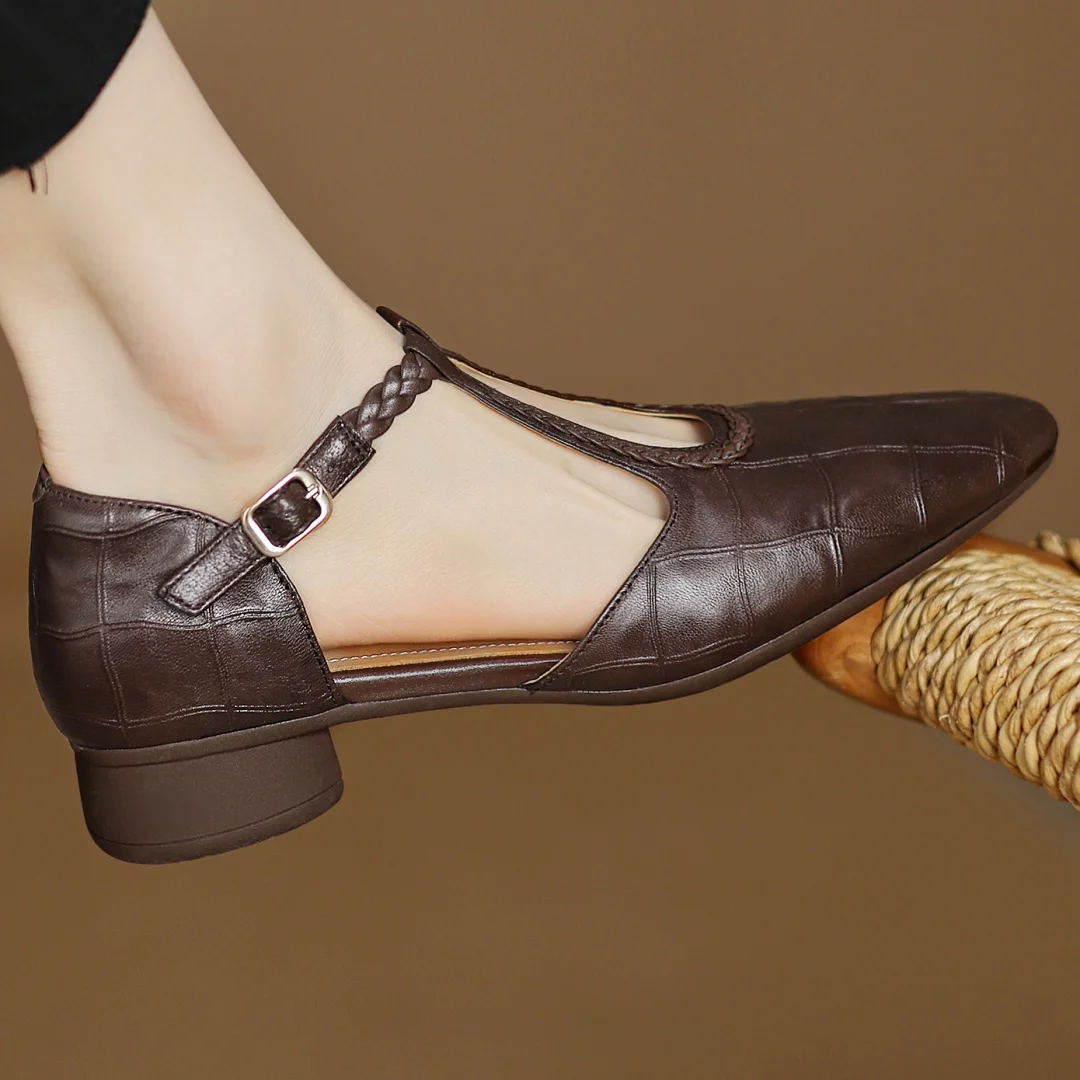 Clara | Kepa Leather Mary Janes