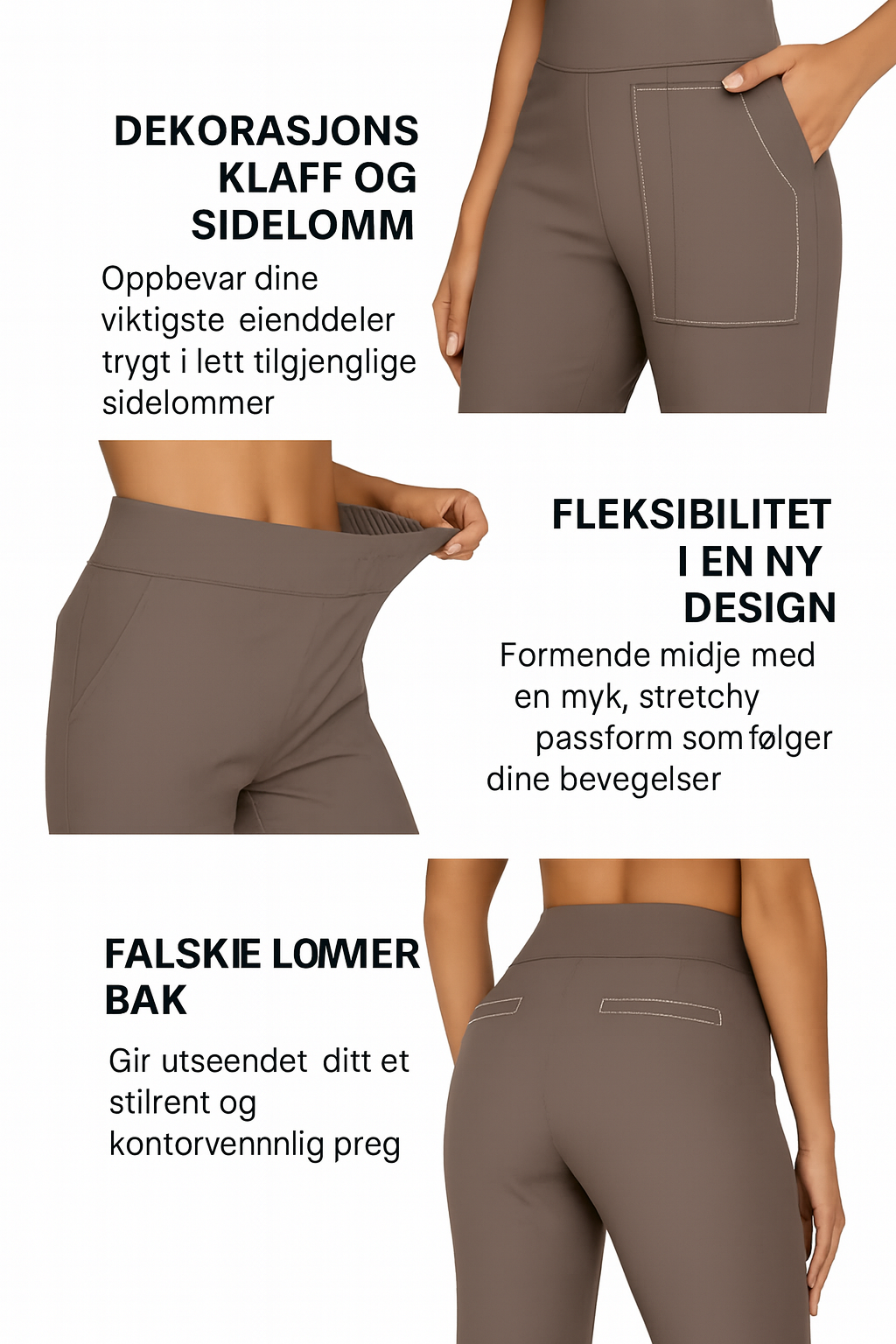 Clara™ | den komfortable stretchbuks til enhver kvinde