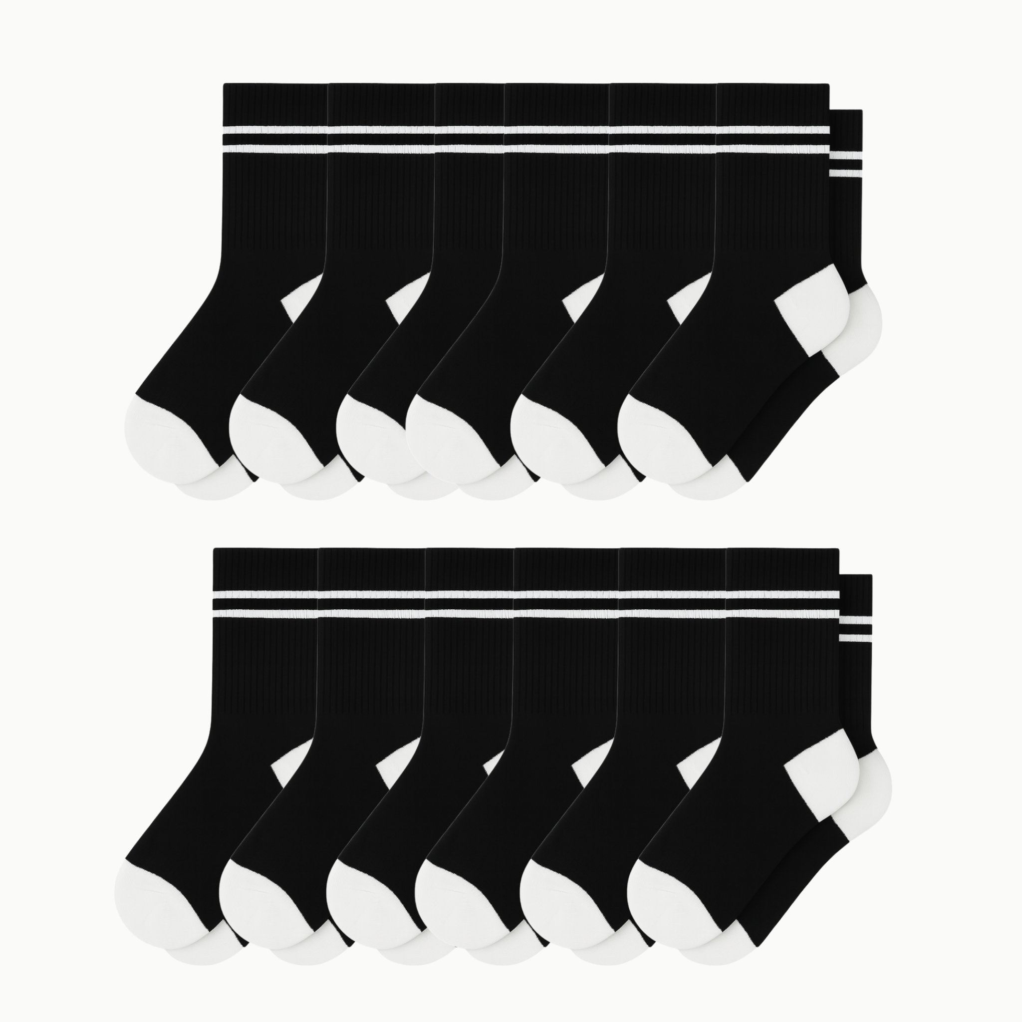 LÉON™ Originals Half-Calf Socks 12-Pack