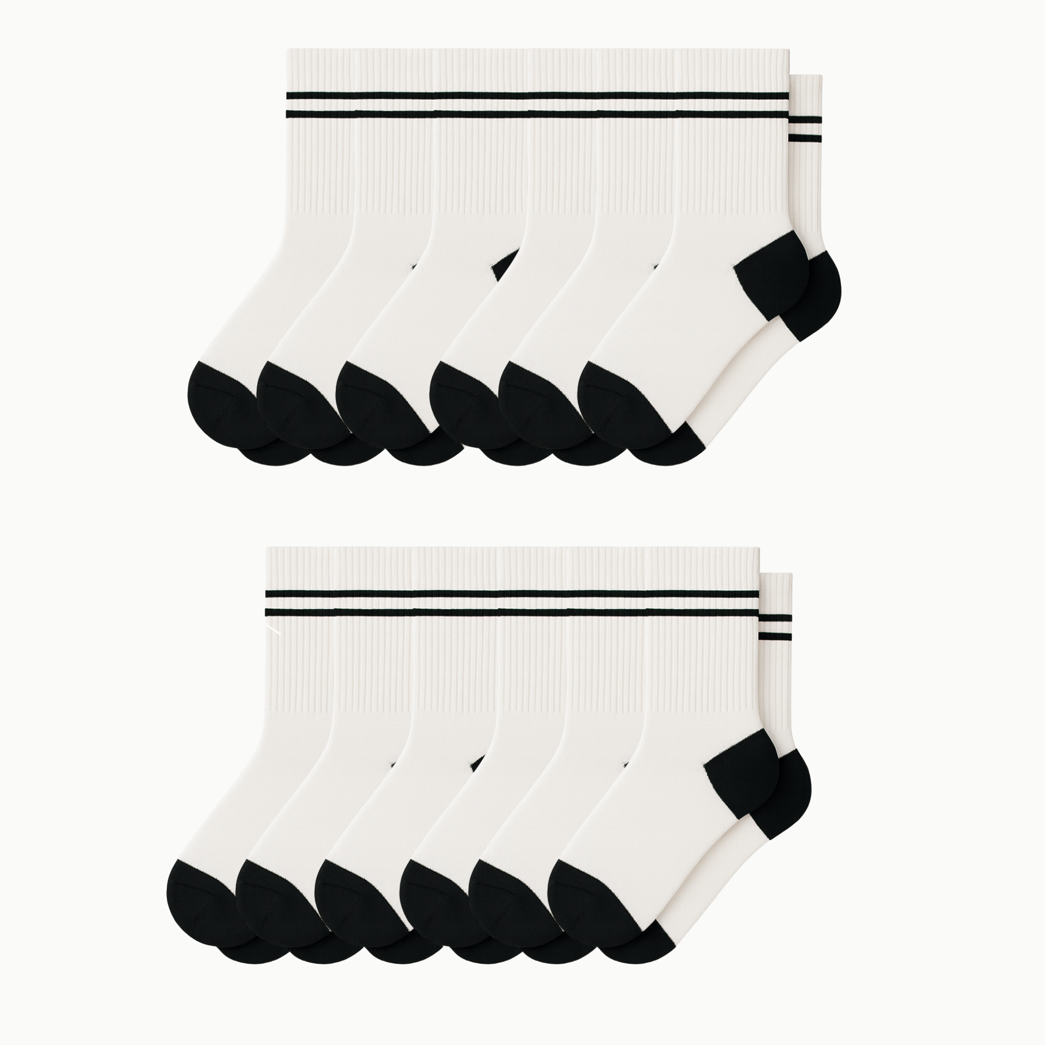 LÉON™ Originals Half-Calf Socks 12-Pack