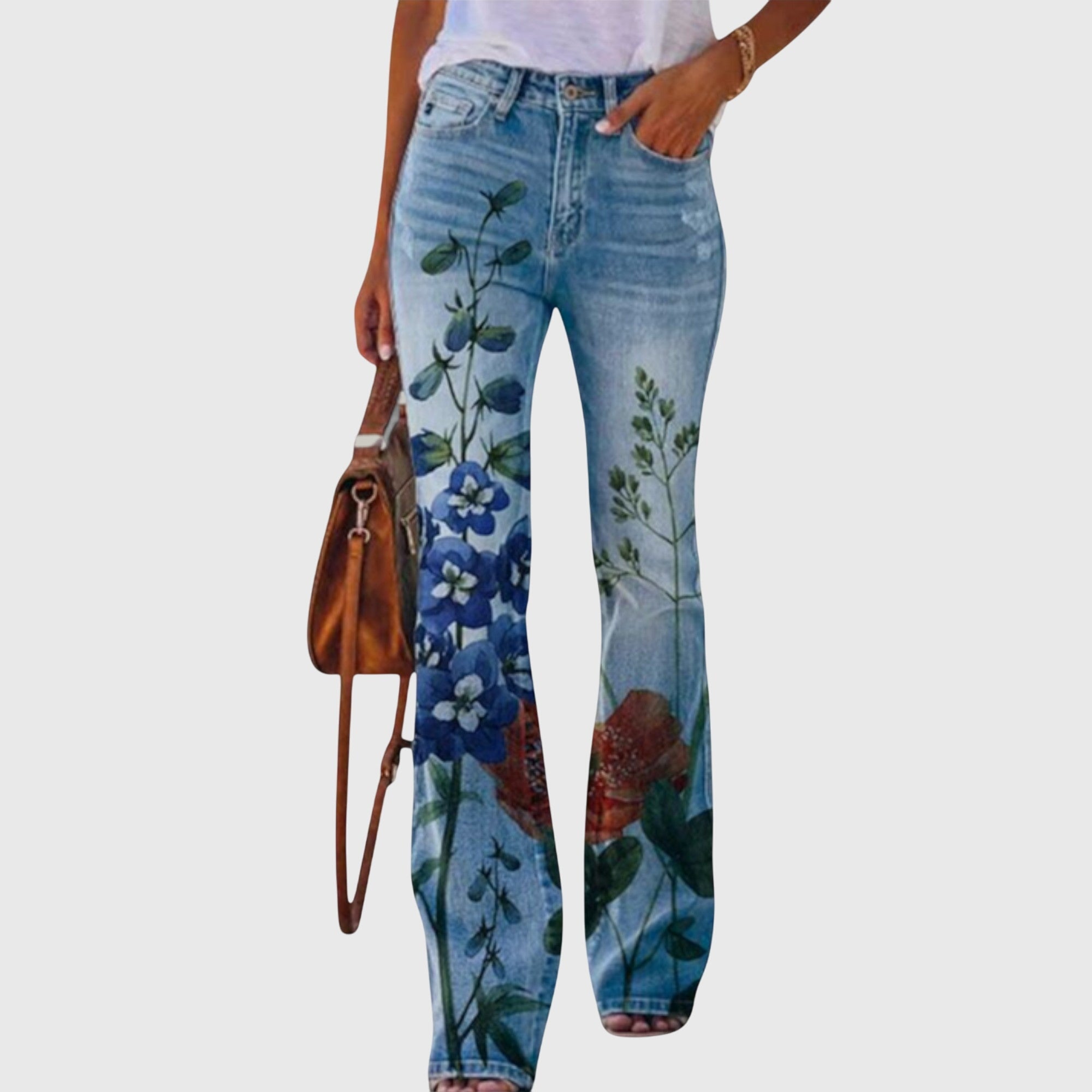 Clara | Floral Print Pants