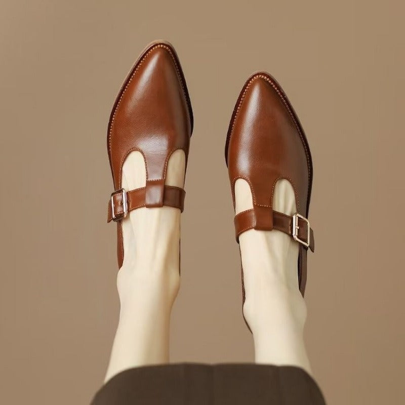Clara | Aurenza Buckle Shoes