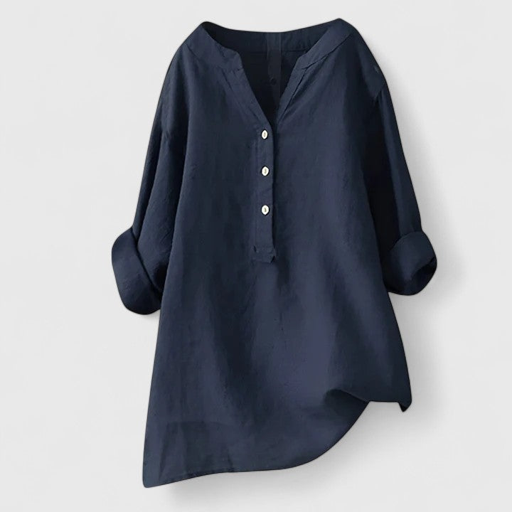 Clara | Elegant Button-Front Shirt