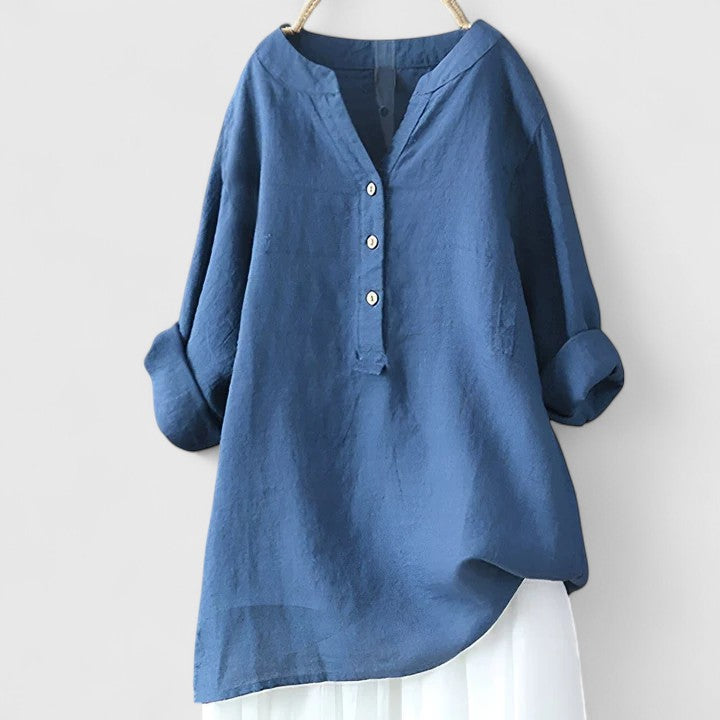 Clara | Elegant Button-Front Shirt
