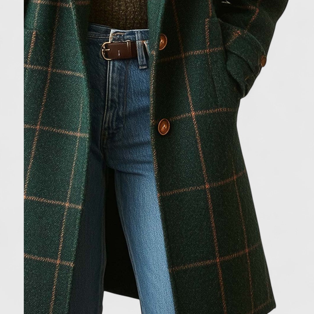 Sally | Classic Check Coat