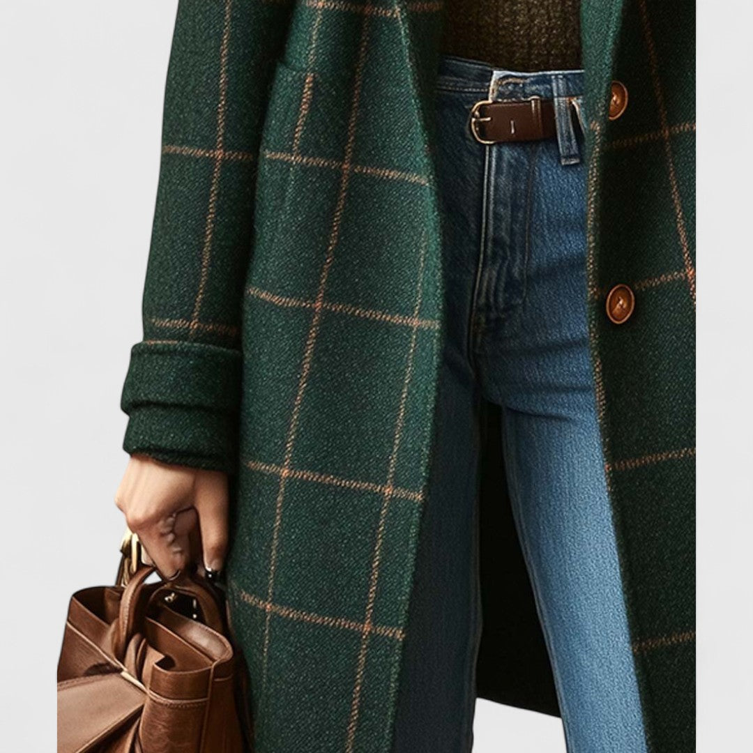 Sally | Classic Check Coat