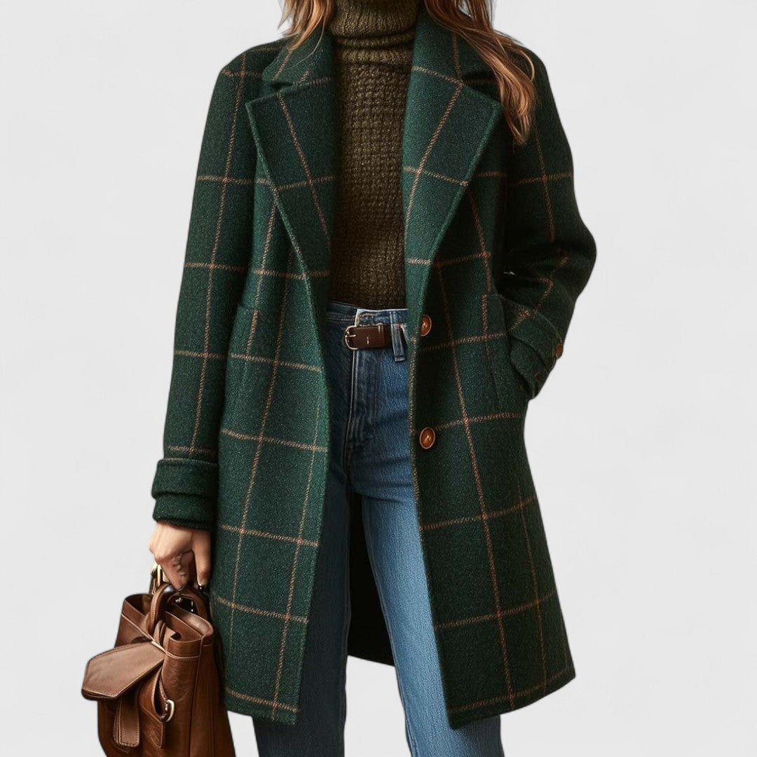 Sally | Classic Check Coat